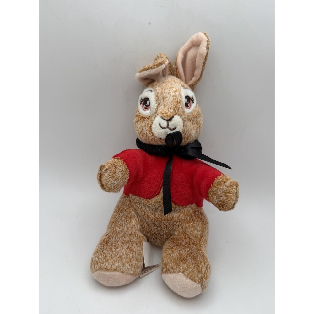 Dan Dee Flopsy Peter Rabbit Plush Stuffed Animal‎ Bunny Collectors Choice Red